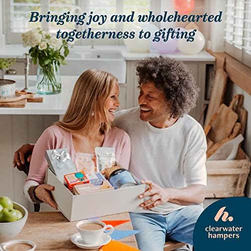 Celebration Prosecco Gift Set - Exclusive Mothers Day Hamper for Women with Elegant Biscuits, Premium English Tea, French Macarons & More | Indulgent Prosecco Hamper for Couples By Clearwater Gift - Image 6
