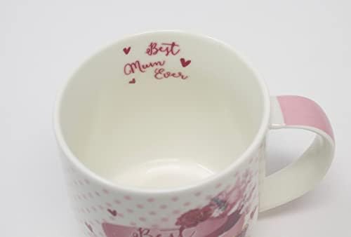 Mothers Day Gifts Mum Mug Assortment in "Best Mum Ever" or "World's Best Mum" Display. Mum Cups Gifts for Mum (Pack of 1). - Image 4