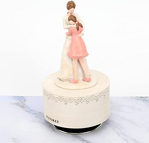 WJYIKEE Music Box Mum Gifts,Gifts for Mum from Daughter,Daughter Gift from Mother,Funny Sculpted Musical Figure Gifts,Mother's Day,Birthday Gifts for Mum and Daughter - Image 4