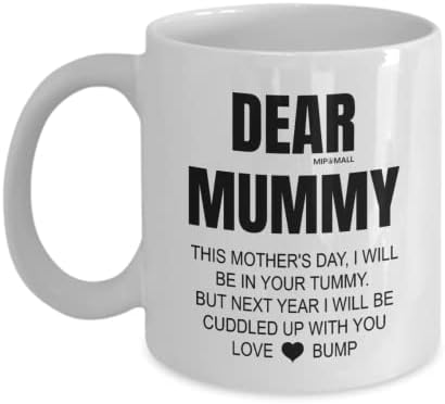 Mum to be Gifts, Happy Mothers Day Gift, to Mummy from Bump Baby, This Mothers Day Ill Cuddle with You, Funny Coffee Mug Tea Cup, Christmas Present - MG0092 - Image 4