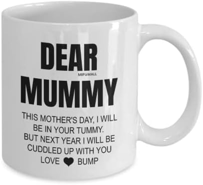 Mum to be Gifts, Happy Mothers Day Gift, to Mummy from Bump Baby, This Mothers Day Ill Cuddle with You, Funny Coffee Mug Tea Cup, Christmas Present - MG0092