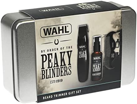 Wahl and Peaky Blinders Beard Trimmer Gift Set, Battery Powered Trimmer, Men’s Stubble Trimmers, Facial Hair Trimming, Beard Shampoo, Facial Hair Care, Men’s Grooming Kit - Image 6