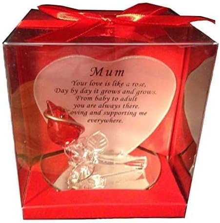 Mum Gift Glass Plaque Ideas for Mummy Mom Mother Birthday Anniversary Mothers day Christmas Xmas Presents - Image 3