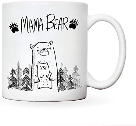 Mummy mug | Mama bear new presents for mum | novelty mugs women from daughter | christmas gift funny present mothers day | best mom mother birthday | step moms mam