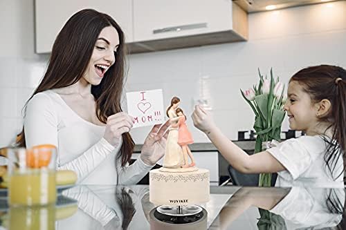 WJYIKEE Music Box Mum Gifts,Gifts for Mum from Daughter,Daughter Gift from Mother,Funny Sculpted Musical Figure Gifts,Mother's Day,Birthday Gifts for Mum and Daughter - Image 6