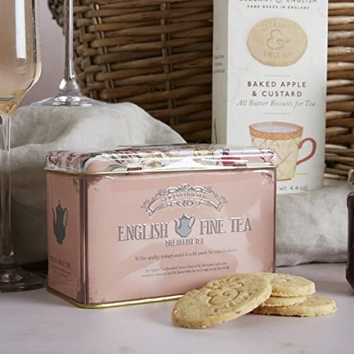 Celebration Prosecco Gift Set - Exclusive Mothers Day Hamper for Women with Elegant Biscuits, Premium English Tea, French Macarons & More | Indulgent Prosecco Hamper for Couples By Clearwater Gift - Image 8
