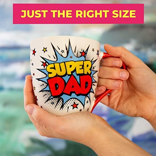 Love Mug: Dad Mug, Dad Coffee Mug, Father's Day Coffee Mug, Dad Birthday Gifts from Daughter, Worlds Best Dad Ever Mug, Funny Novelty Gifts for Dad - Image 2