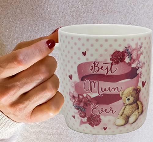 Mothers Day Gifts Mum Mug Assortment in "Best Mum Ever" or "World's Best Mum" Display. Mum Cups Gifts for Mum (Pack of 1). - Image 2