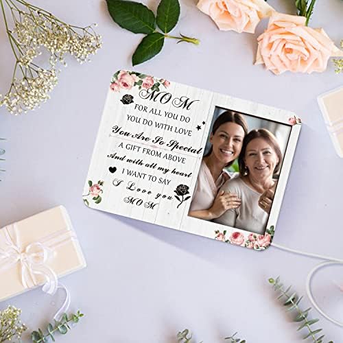 Gifts for Mum-Lighting Picture Frame Mum Gifts, Christmas Thanksgiving New Year Mothers Day Birthday Gifts for Mum Grandma Mother-In-Law Stepmum, 3.5x5 Picture Frame Gifts for Mum from Daughter or Son - Image 6