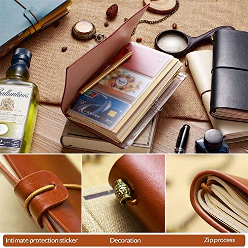 Dad Gifts from Daughter, Leather Journal Birthday Gifts for Dad from Daughter, OMNIQI Travel Journal Notebook 50th 60th 70th Birthday Presents for Daddy - Image 2