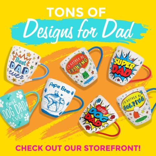Love Mug: Dad Mug, Dad Coffee Mug, Father's Day Coffee Mug, Dad Birthday Gifts from Daughter, Worlds Best Dad Ever Mug, Funny Novelty Gifts for Dad - Image 6