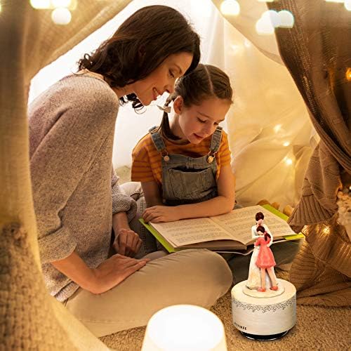 WJYIKEE Music Box Mum Gifts,Gifts for Mum from Daughter,Daughter Gift from Mother,Funny Sculpted Musical Figure Gifts,Mother's Day,Birthday Gifts for Mum and Daughter - Image 5