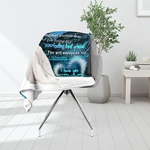 Welsky Gifts for Mum - To My Mum Engraved Fleece Blanket-Mum Birthday Gifts Christmas Mothers Day Presents for Mum/Mummy from Daughter Son - Image 4