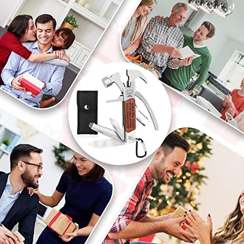 Dad Gifts for Birthday Christmas Fathers Day, Best Daddy Gift Ideas to My dad All in One Hammer Multitool - Image 7