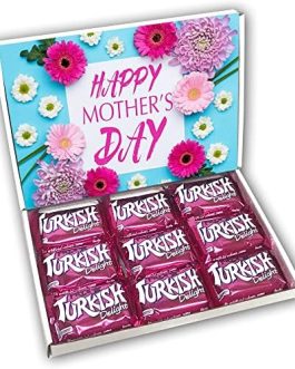 Turkish Delight Milk Chocolate Bars Gift Box Hamper Mothers Day Present