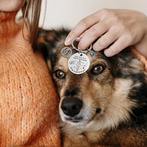 Dog Mum Gifts Cards for Women, Mother's Day Gifts from The Dog, Dog Mum Keyring Cards Present for Dog Lover Dog Owner Mum Mothers Day Birthday Christmas Gift with Gift Box - Image 6