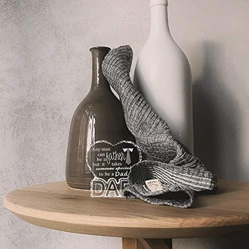 Crystal Birthday Gift for Dad,Presents for Daddy Father's Day Gifts from Daughter, Paperweight with DAD Letters - Image 7