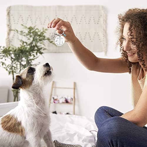 Dog Mum Gifts Cards for Women, Mother's Day Gifts from The Dog, Dog Mum Keyring Cards Present for Dog Lover Dog Owner Mum Mothers Day Birthday Christmas Gift with Gift Box - Image 3
